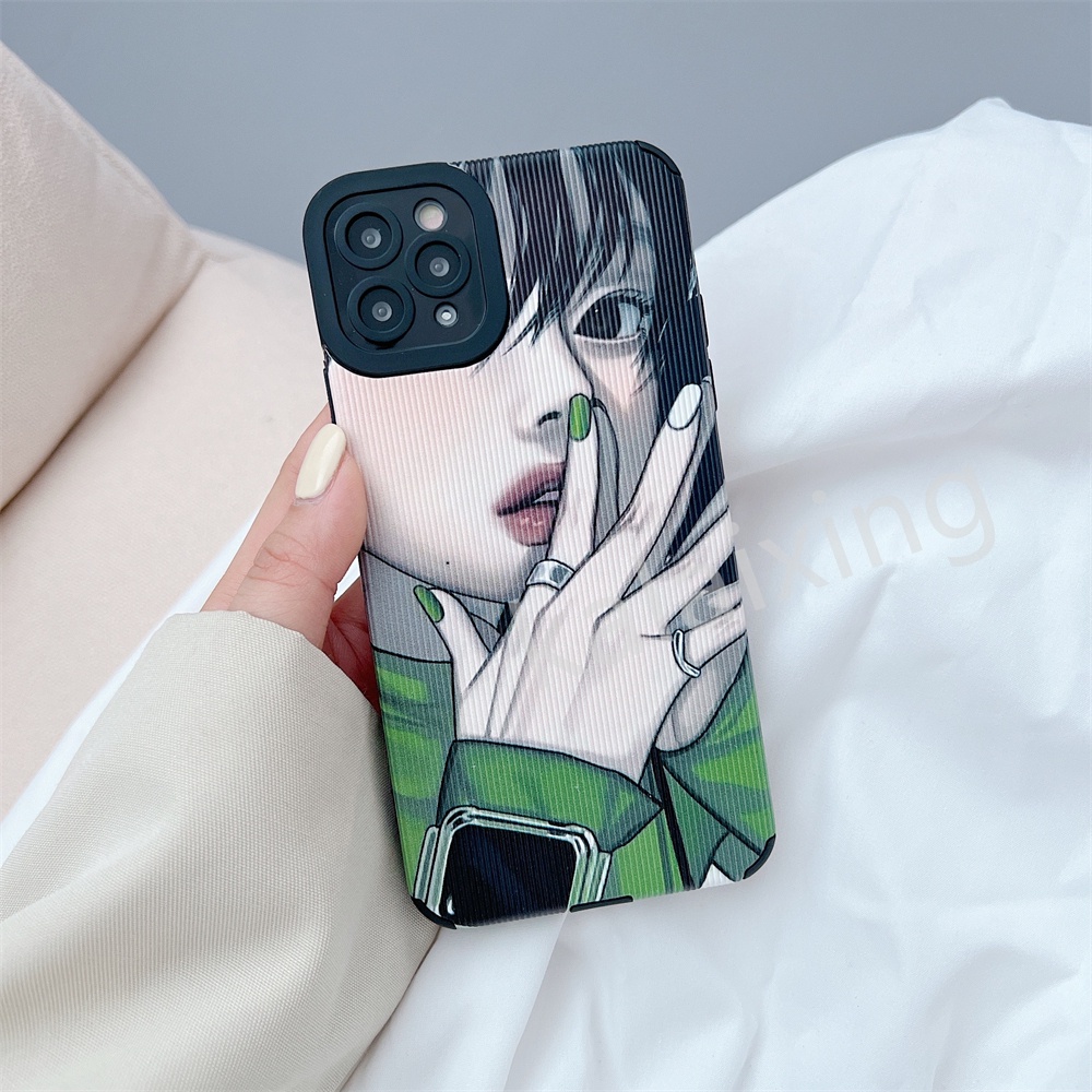 Case Desain Cold Girl Unik Untuk iPhone 13 12Pro 13promax 11pro 7plus i8