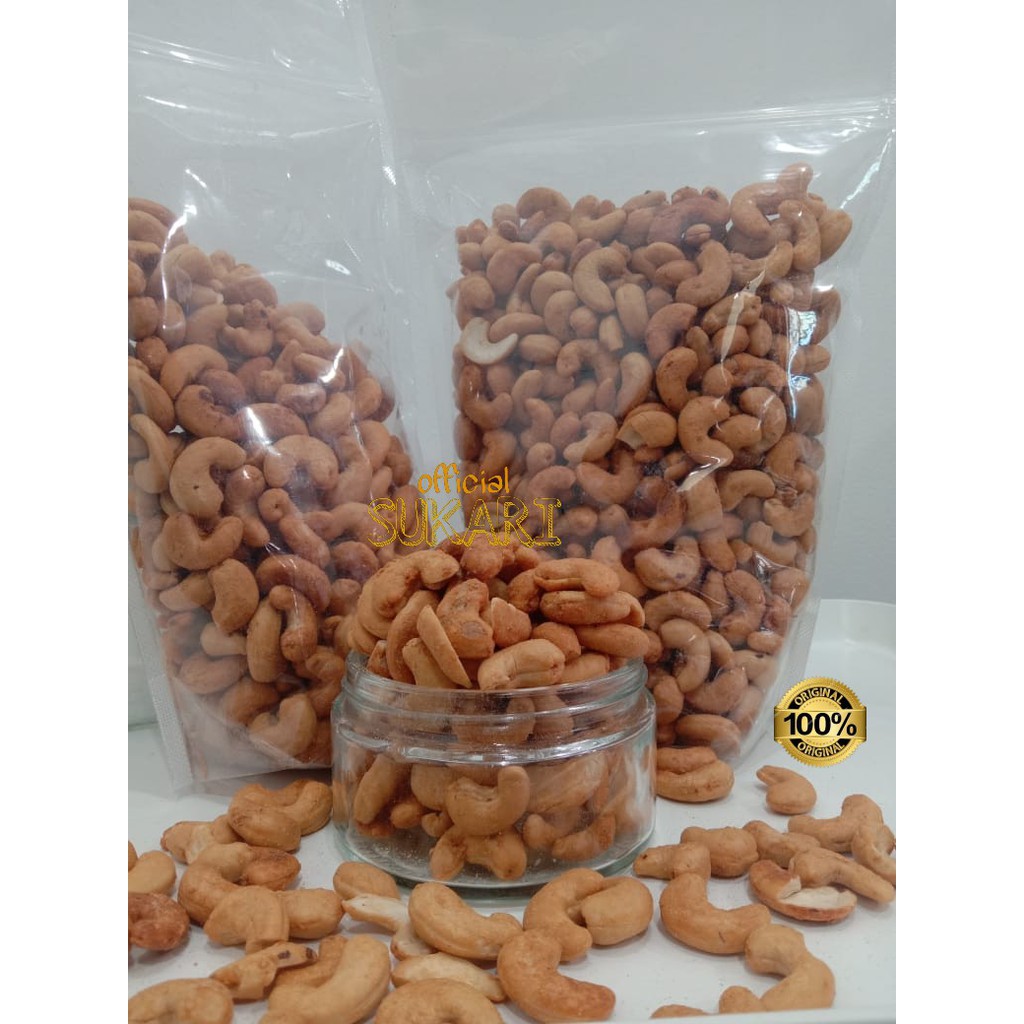 Kacang Mede  Original 250gram / Kacang Mete  Rasa Original 250gr