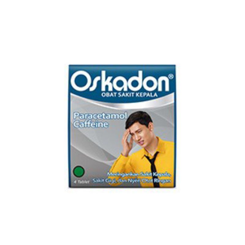 OSKADON SAKIT KEPALA DAN OSKADON SP @ 4 TABLET OBAT