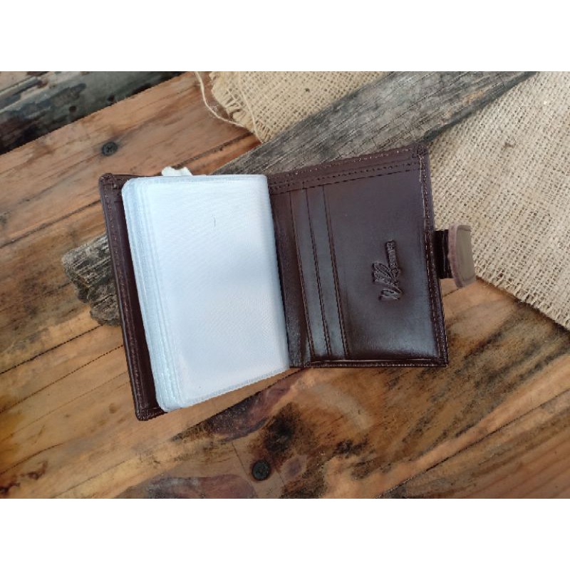 Dompet Kartu / Dompet Atm Kulit Sapi Asli