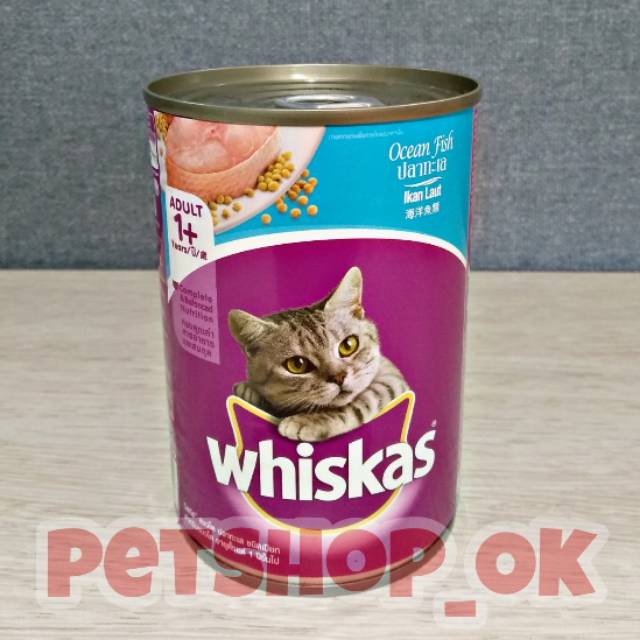 WHISKAS KALENG 400gr WET FOOD