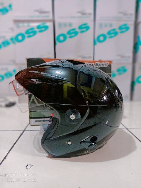 HELM INK CX25 BLAK LUBANG KUNCI FULL BOK FULL COLOUR-2
