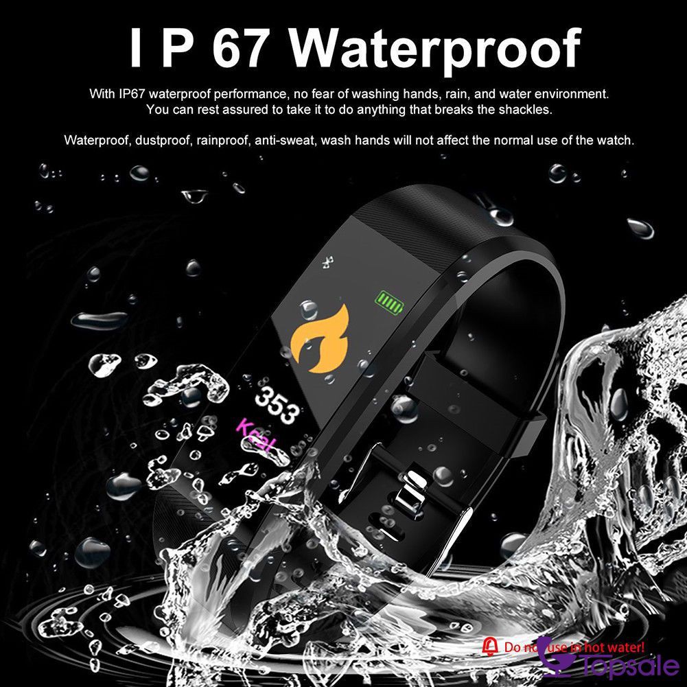 id115 plus hr waterproof