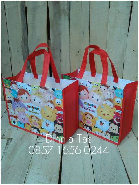 

Tas Ultah Disney Tsum2 Double Cetak