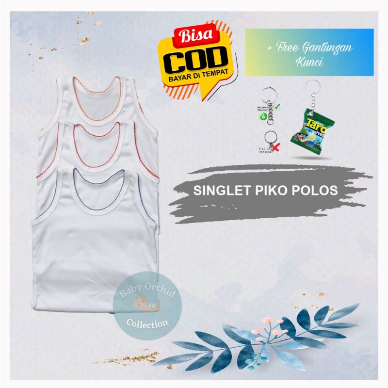 Singlet Bayi Baru Lahir Singlet Baby NewBorn Kaos Kutang Bayi Baju Bayi Baju Bayi NewBorn Baju Bayi Perempuan Baju Bayi Laki Laki Perlengkapan Bayi Baju Bayi 0 6 bulan Atasan Bayi Singlet bayi motif Singlet bayi lusinan Singlet bayi unisex Singlet SNI-Singlet Piko Polos