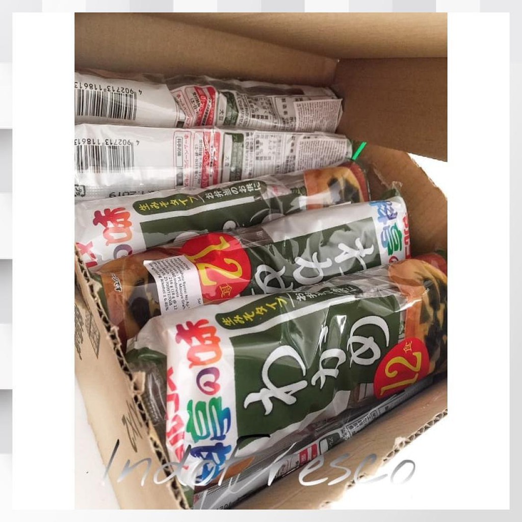 

MARUKOME MISOSHIRU RYOTEI NO AJI WAKAME- MISO SET SOUP INSTAN 216G