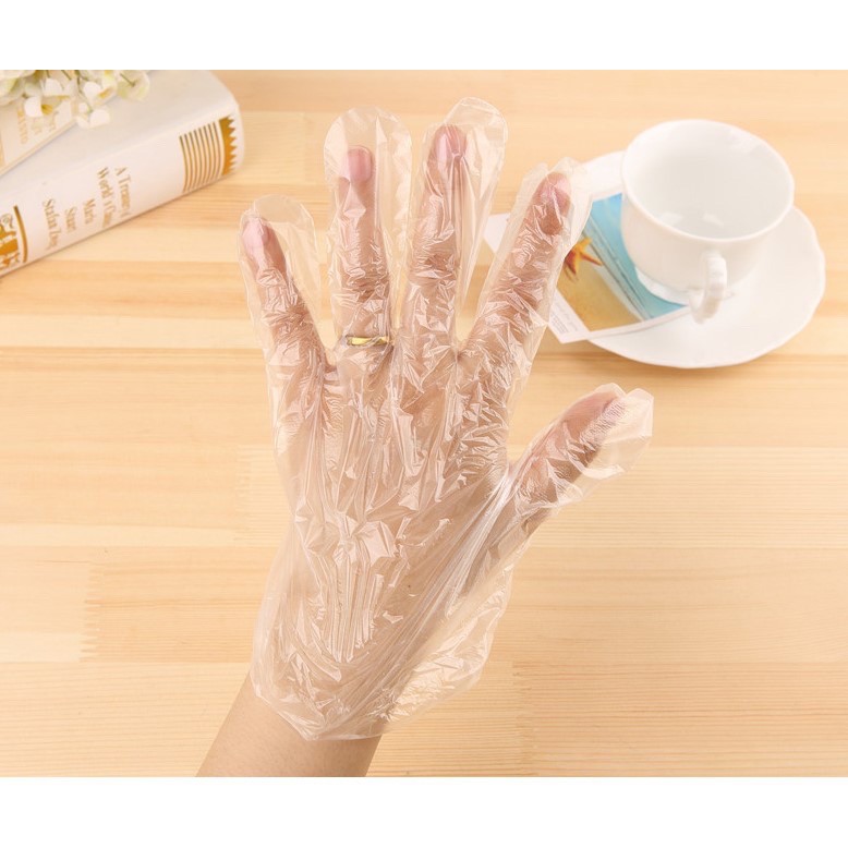 Sarung Tangan Plastik | Sarung Tangan Plastik 100pcs | Handgloves Plastik Bening Tebal Premium Murah