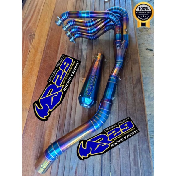 KNALPOT KAWASAKI Z800 Z1000 FULLSYSTEM