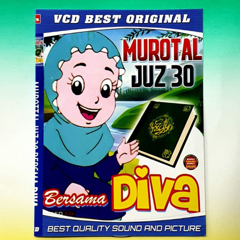KASET VIDEO ANAK BELAJAR NGAJI MUROTAL 30 JUZ BERSAMA DIVA