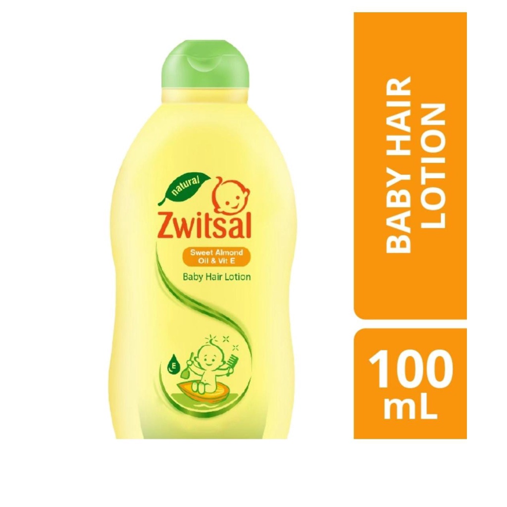 ZWITSAL Baby Hair Lotion Sweet Almond Oil &amp; Vit E 100ml