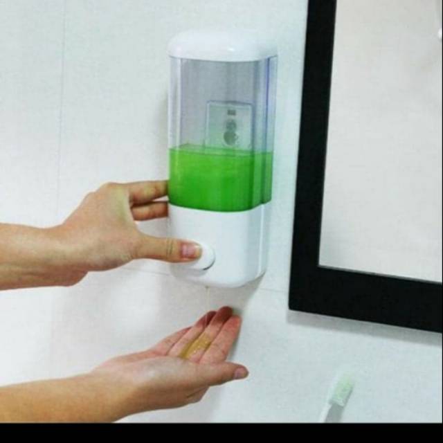 tempat sabun cair tempel - dispenser handsoap tempat sabun cair single