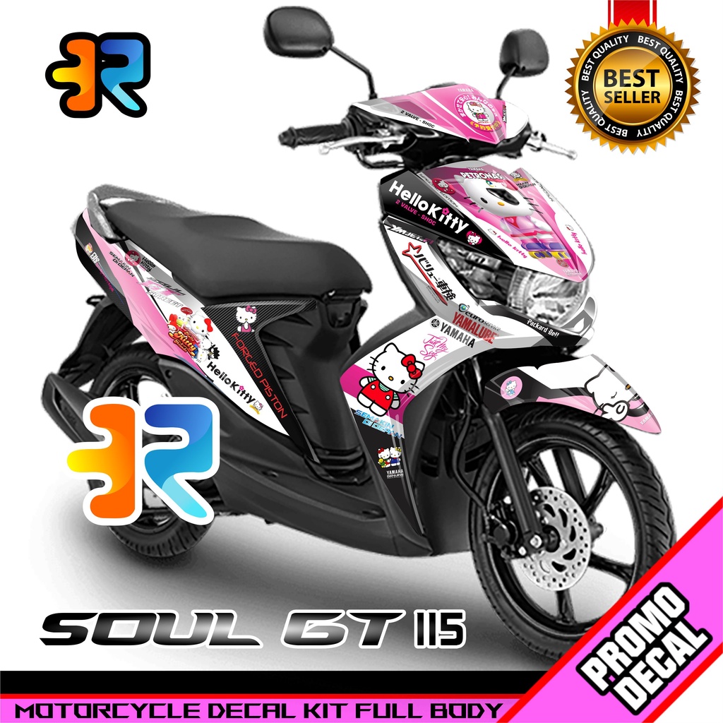 Decal Mio Soul GT 115 Full Body Hello Kitty