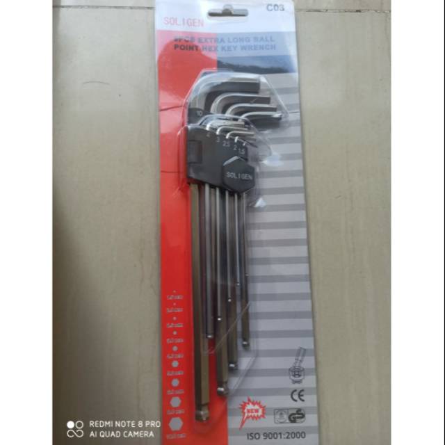 Jual Murah Kunci L Sets Merk Soligen wlrDwMHj38O6W