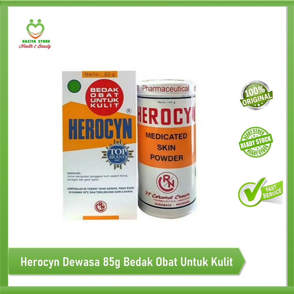 Bedak Herocyn 85 gram Bedak gatal alergi
