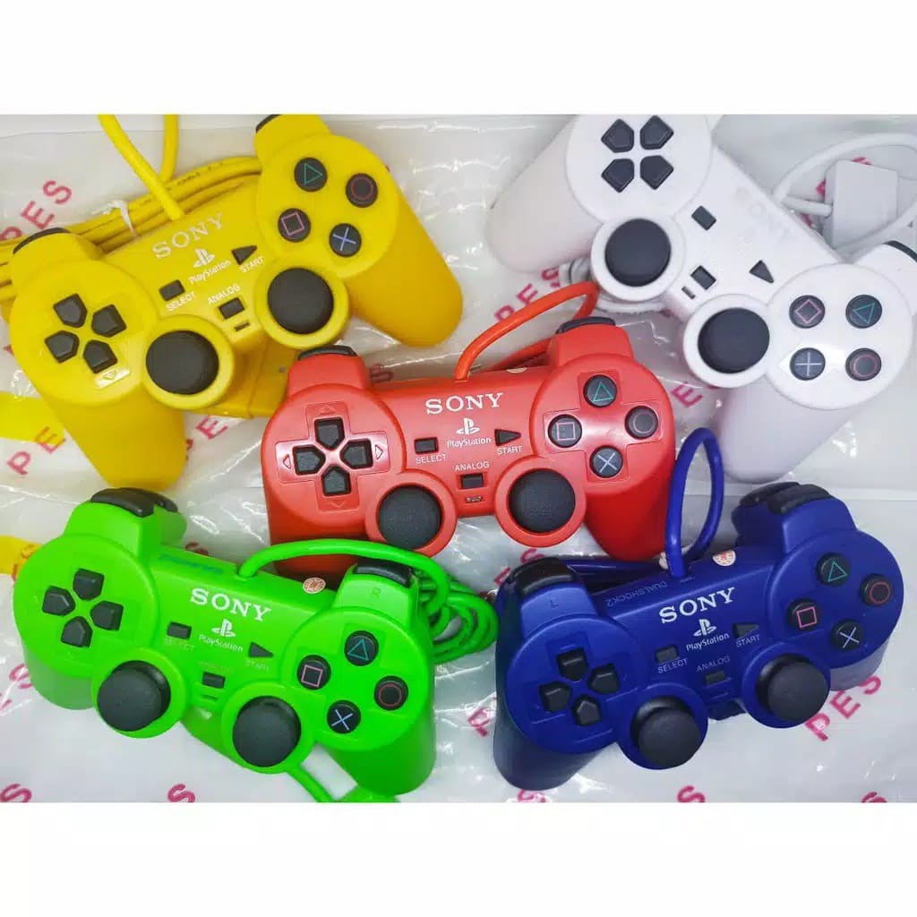 PROMO STIK PS2 WARNA Stik Stick PS2 Original Pabrik Stik TW Ps2 Stik ps2 semi ori kabel serat STIK