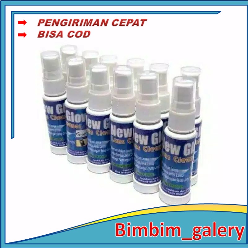 Cairan Pembersih Kacamata New Glow CLEAR TECH  (Lens cleaner protect) BIMG