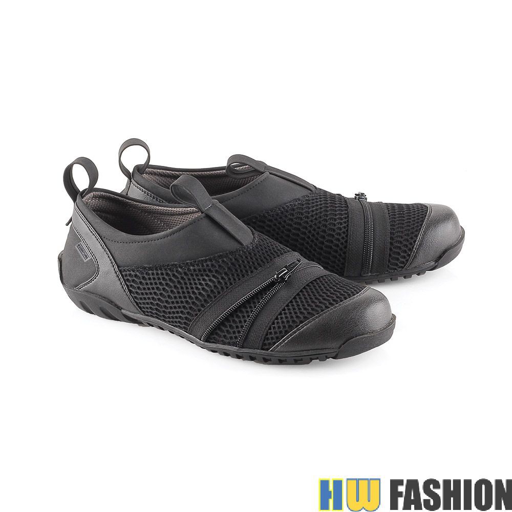 Kuzatura - KZR 154 Sepatu Sneakers Pria Hitam murah original cibaduyut keren