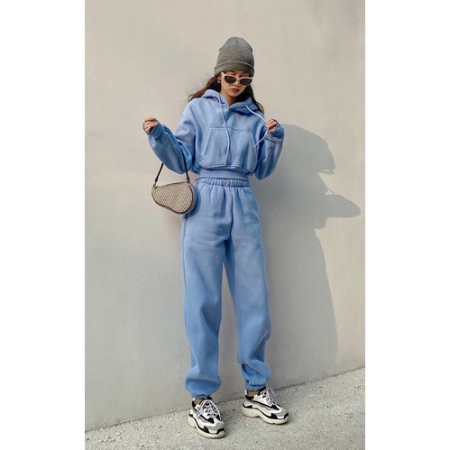 Nisin set - pakaian wanita - setelan wanita - set wanita - trening set - setelan wanita korea-5