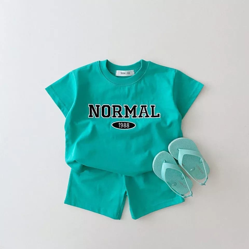 BEFAST - ZTL Setelan Anak ANIRA /  Set anak normal (cotton combed) press / Oneset Motif Casual Anak / Fashion Kekinian Anak-Anak Trendy / Set Kaos Lengan Pendek+Celana Pendek / Setelan Termurah / Oneset Anak-Anak Unisex / Pakaian Santai Anak