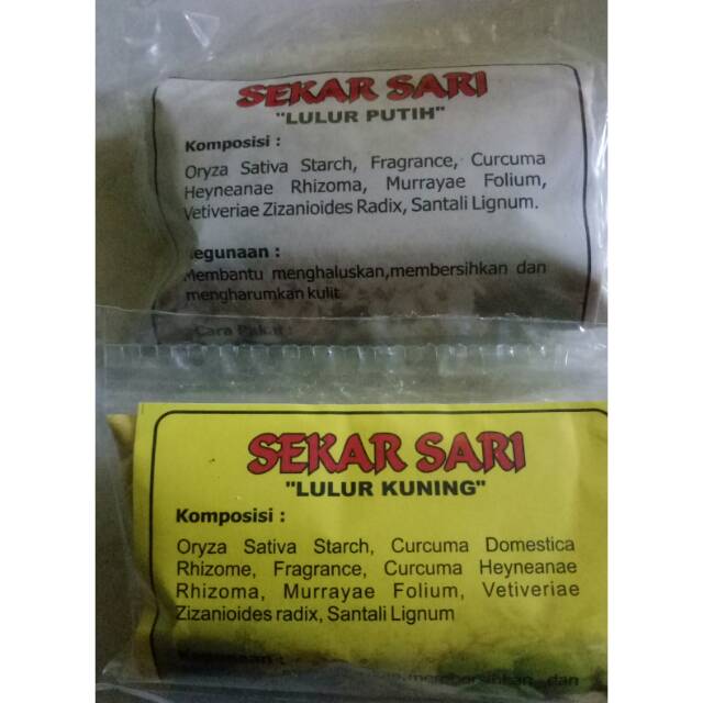 lulur sekar sari