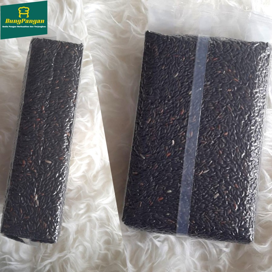

Terlaris! 2Kg Beras Hitam Organik Pum Super Sidomulyo Bersertifikat (utk , Diabet, MPASI dll )
