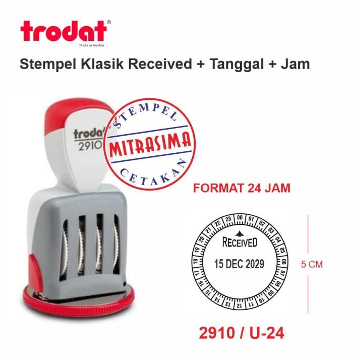 

Stempel / Stempel Received Dengan Tanggal Dan Jam