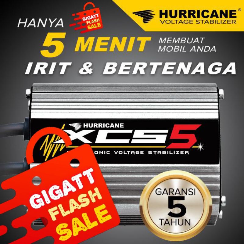 Xcs Hurricane - Stabilizer semua mobil ,penghemat BBM ,FREE BUFFER, tarikan RINGAN - Free pasang SEJABOTABEK, ORI 1000%-5