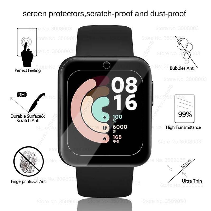 REDMI 1-3pcs Pelindung Layar LCD 9D Untuk Xiaomi Watch Color 2