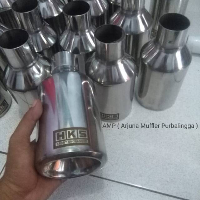 Knalpot suara SERIGALA - knalpot guguk - Knalpot HKS full stainless suara serigala