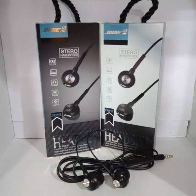 Headset Handsfree Earphone Bose2 Megs Bass