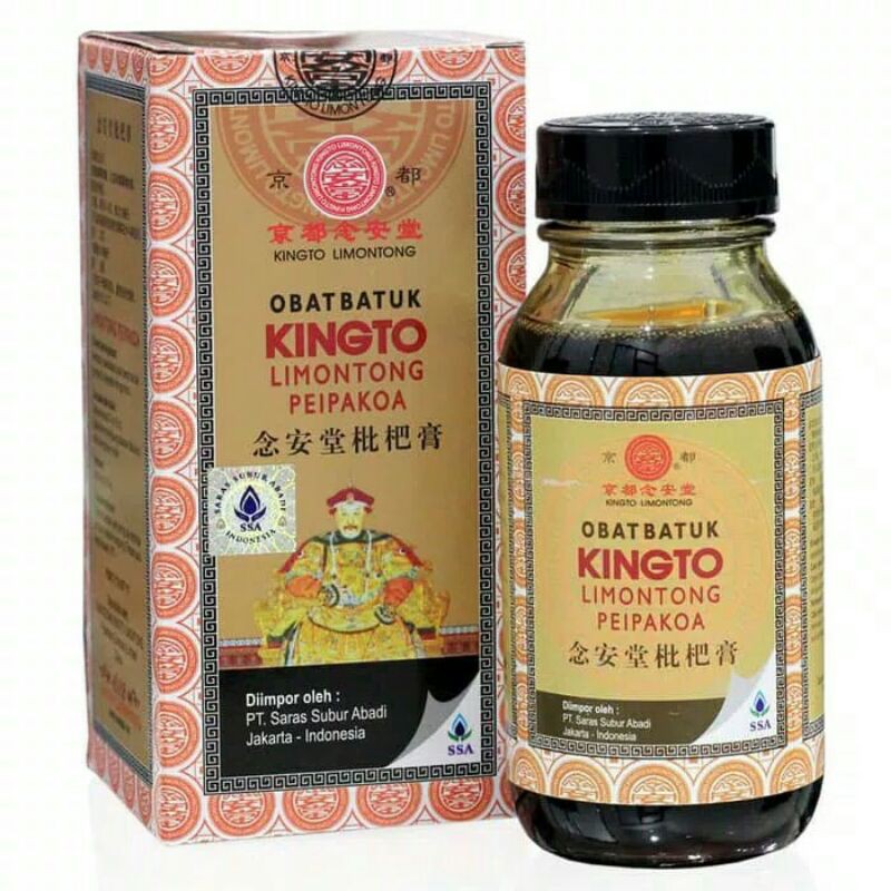 Kingto Limontong Peipakoa 300 ml ( syrup batuk)