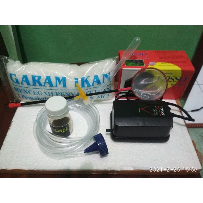 Paket alat tetas artemia lengkap