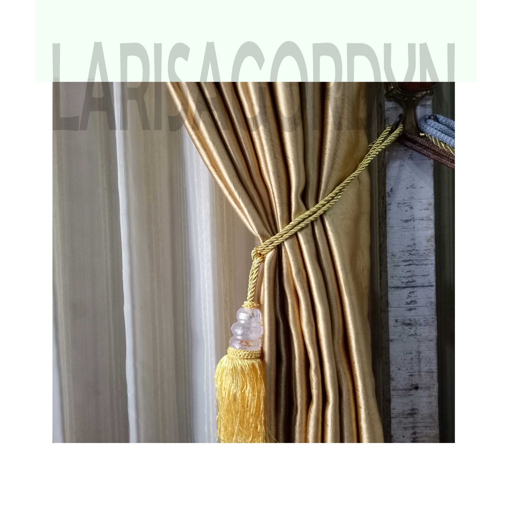 Tasel Pengait Gorden / Tali Gorden / Tasel Pengait  / Tali Pengikat / Tali Gorden / Tali Sabuk Gorde
