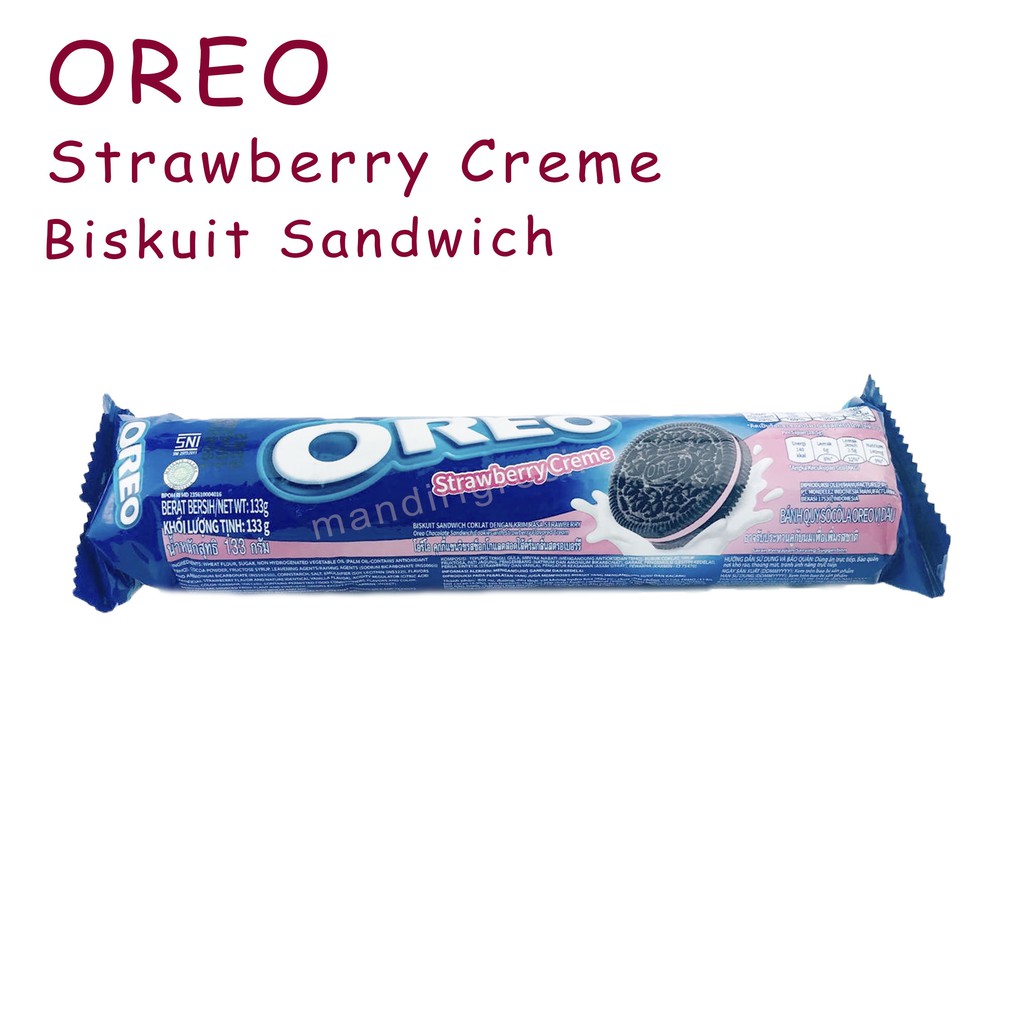 STRAWBERRY CREME *OREO * 119.6g * BISKUIT