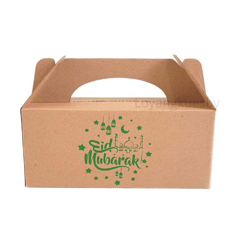 

MIN ORDER 5 PC BOX HAMPERS PARCEL DUS DOS TENTENG JINJING ISI TOPLES 3 LEBARAN IDUL FITRI