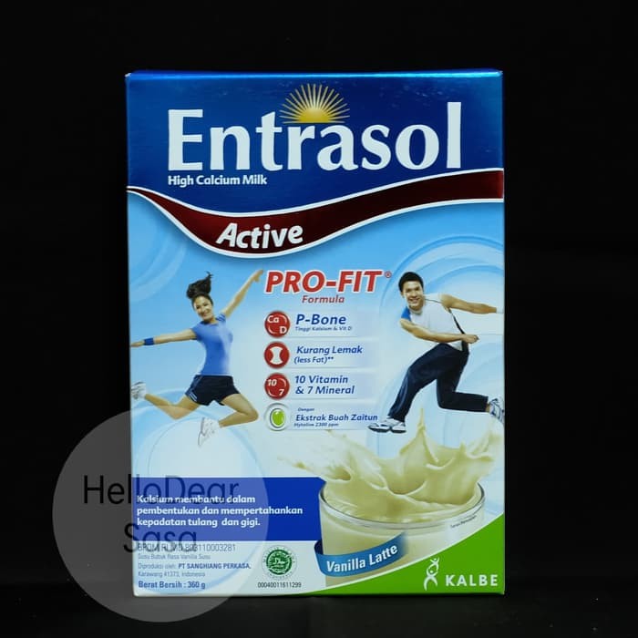 

Entrasol Active Vanilla 360gr