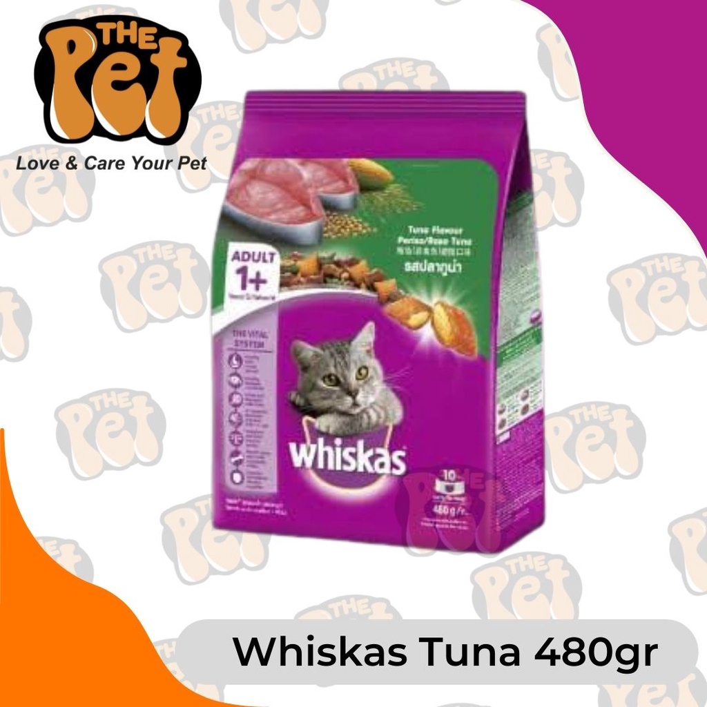 Whiskas Tuna 480 Gr