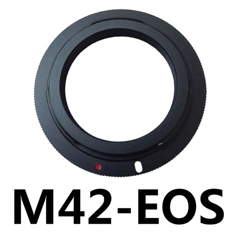 Cre M42 Ring Adapter Lensa, Untuk Konverter Lensa Fokus, Untuk DSLR EF 5DIII 5DII 5D 6D 7D 60D Mount Lensa, Untuk M42 Mount