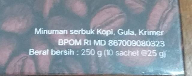 Daeng Coffee / Kopi Daeng / Kopi Kesehatan - 1 Box = 10 Sachet