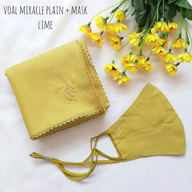 part 2 voal miracle plain umama + masker
