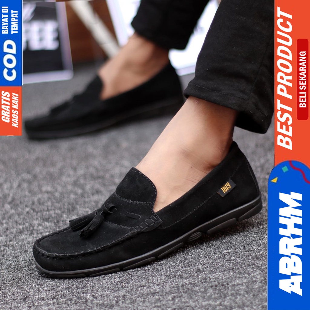 Abrhm Titan - Sepatu Slip On Pria Casual