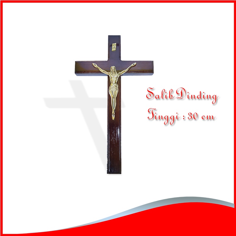 SALIB DINDING 30 CM - KAYU JATI