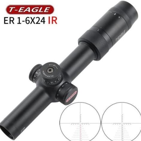 Unik Teleskop T Eagle 1-6X24 Ir Buntung Murah