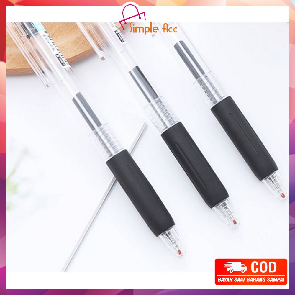 

DO-A36 Pulpen Mekanik 0.5mm Gel Pen Pena Polos Mechanical Stationary Stationery Alat Tulis Sekolah Kantor