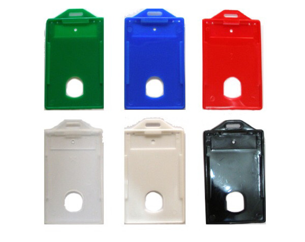 

MURAH ID Card Holder / Casing / Tempat Wadah Plastik Warna Kartu Identitas - Hitam