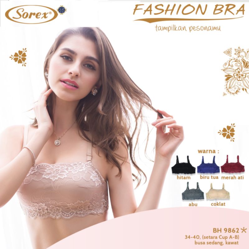 Sorex Fashion Bra kemben 9862 BH bruklat 34-40