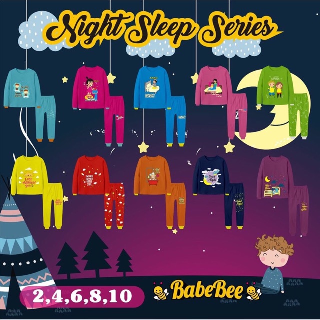 SETELAN PIYAMA BABEBEE ANAK