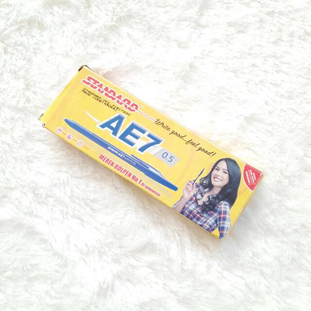 

(PCS) PULPEN STANDART AE7 HITAM , MERAH , BIRU
