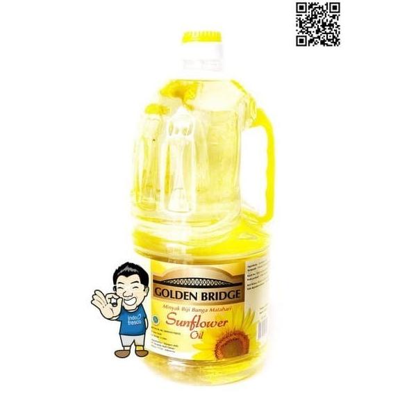 

Golden Bridge Sunflower Oil- Minyak Biji Bunga Matahari 2L