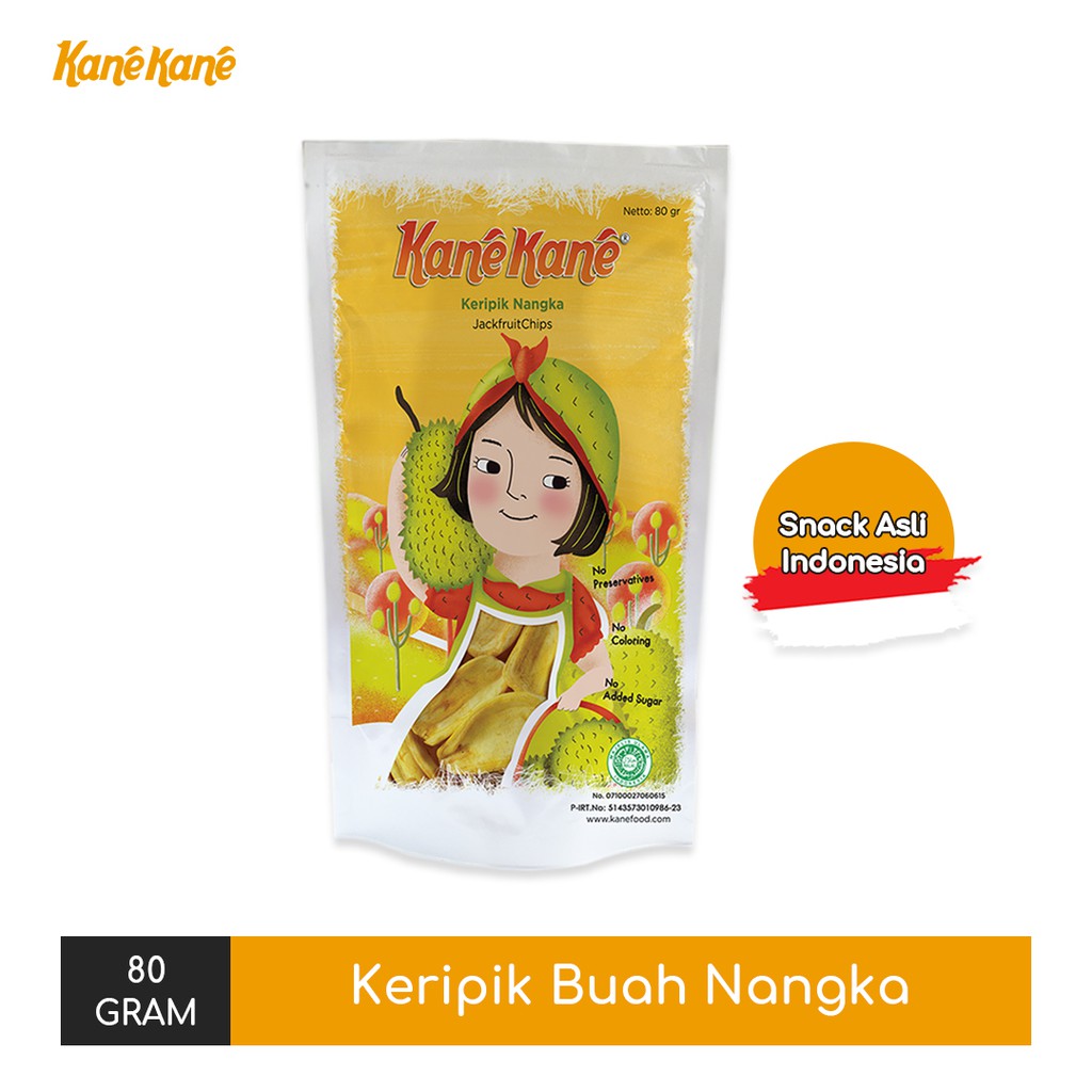 

Keripik Buah Nangka Kane Kane - Keripik Khas Malang Kemasan 80Gram